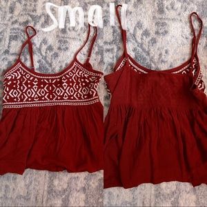 peplum tank top
